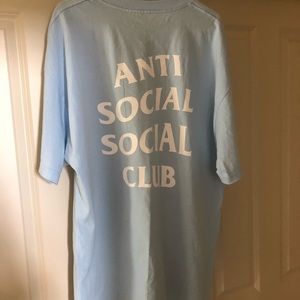 ASSC Baby Blue “Self Doubt (s)” T - Shirt